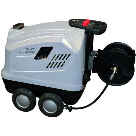 Nettoyeur HP eau chaude tri 900 l/h 200 bar