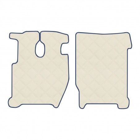 Jeu de 2 tapis de sol pour IVECO EUROSTAR