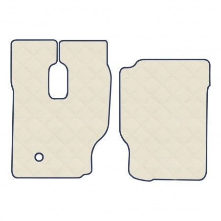 Jeu de 2 tapis de sol pour MAN M2000 cabine N