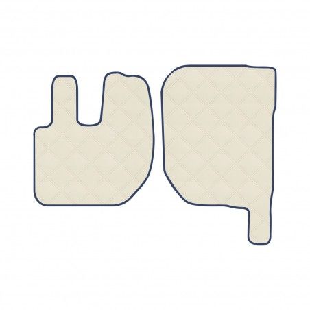 Jeu de 2 tapis de sol pour Renault Midlum