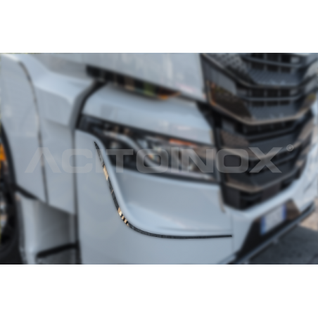 Habillage coin de pare chocs pour IVECO S-WAY ACITOINOX