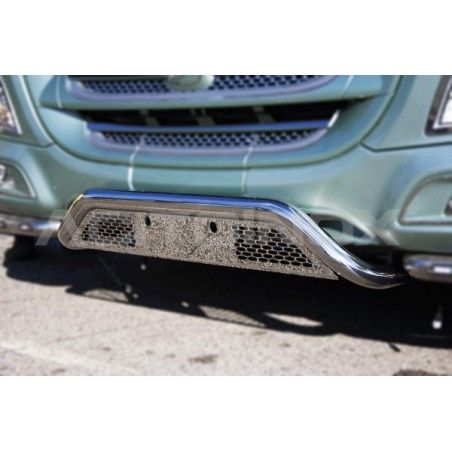 Support de plaque d'immatriculation perforé pour DAF XF 106 ACITOINOX