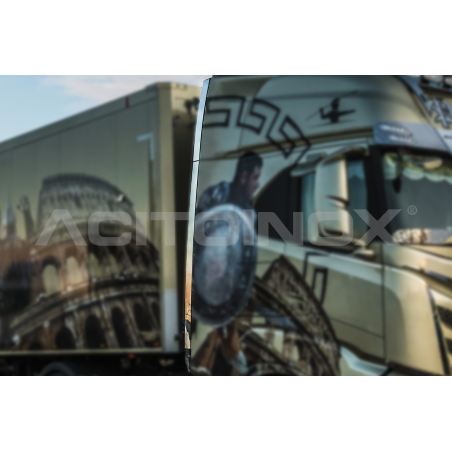 Habillage spoiler pour IVECO S-WAY ACITOINOX