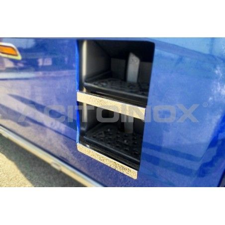 Habillage marche pied pour IVECO S-WAY ACITOINOX