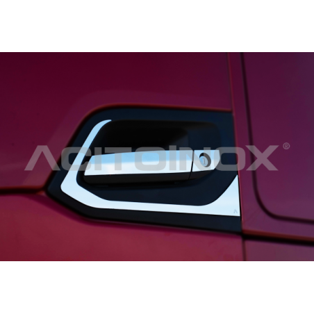 Habillage poignées de portière pour IVECO S-WAY ACITOINOX