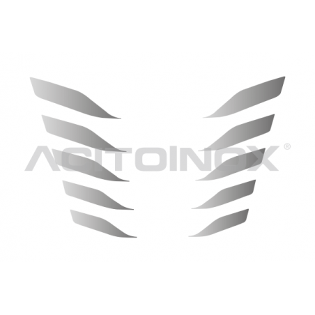 Habillage inox de calandre pour IVECO S-WAY ACITOINOX