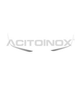 Habillage inox feux anti...