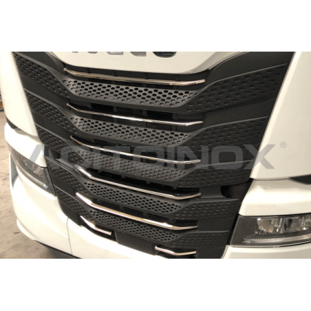 Habillage inox de calandre pour IVECO S-WAY ACITOINOX