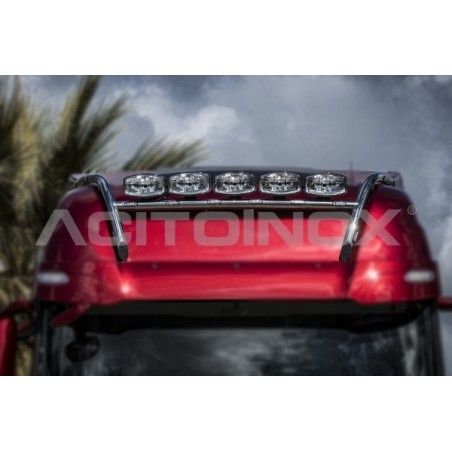 Rampe de toit modèle long pour IVECO S-WAY ACITOINOX