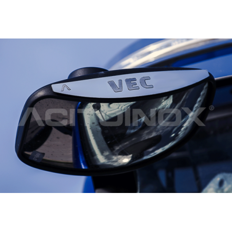 Habillage inox haut de rétroviseur pour IVECO HI-WAY / NEW EUROCARGO ACITOINOX