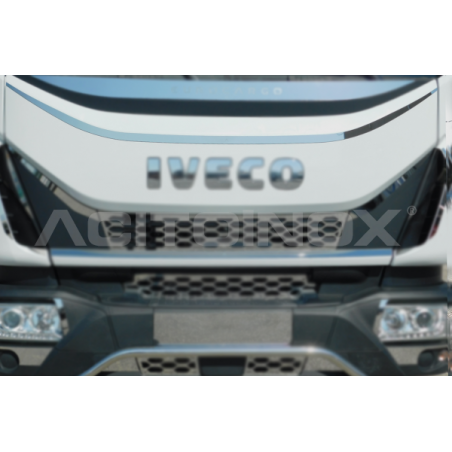 Habillage inox haut de calandre pour IVECO NEW EUROCARGO ACITOINOX