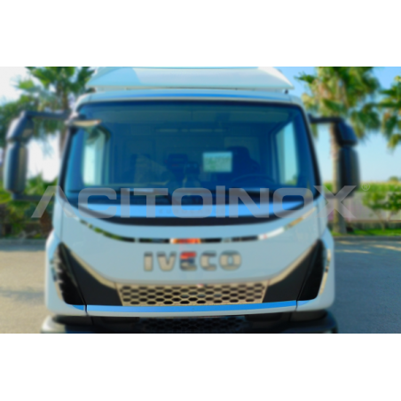 Habillage inox bas de calandre pour IVECO NEW EUROCARGO ACITOINOX