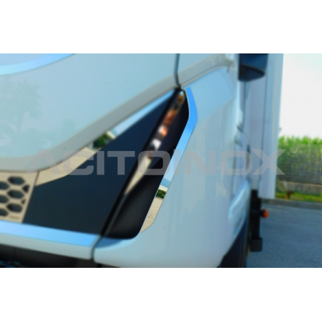 Habillage inox prise d'air pour IVECO NEW EUROCARGO ACITOINOX