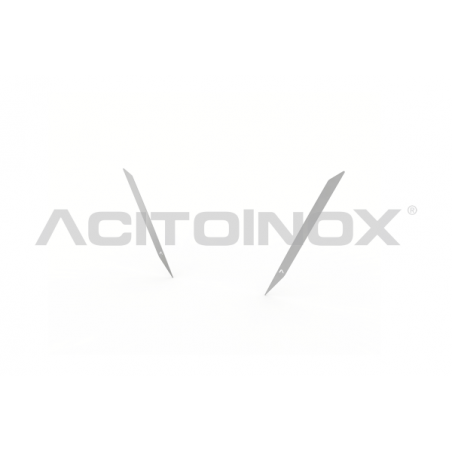 Habillage inox interne de pris d'air pour IVECO NEW EUROCARGO ACITOINOX