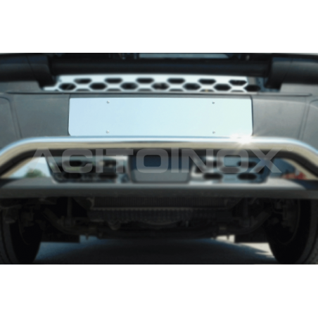 Porte plaque inox pour IVECO NEW EUROCARGO ACITOINOX