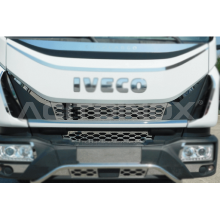 Habillage inox sup calandre pour IVECO NEW EUROCARGO ACITOINOX