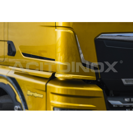 Habillage inox aérations MAN TGX Euro 6 ACITOINOX