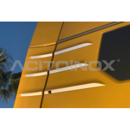 Habillage inox latéral pour MAN TGX Euro 6 ACITOINOX
