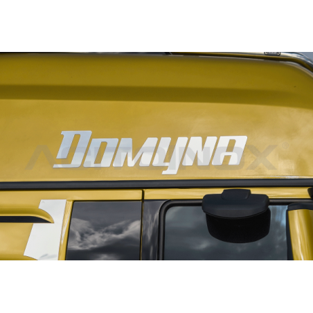 Ecriture inox Domyna pour MAN TGX Euro 6 ACITOINOX