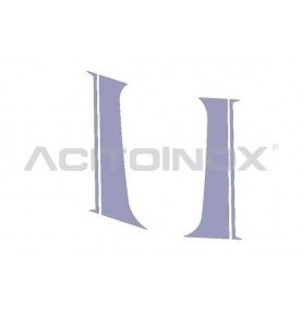 Habillage inox montant de...