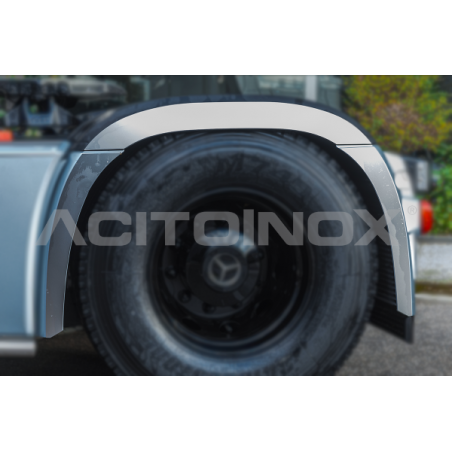 Contour de roues arrière inox MERCEDES MP5 ACITOINOX