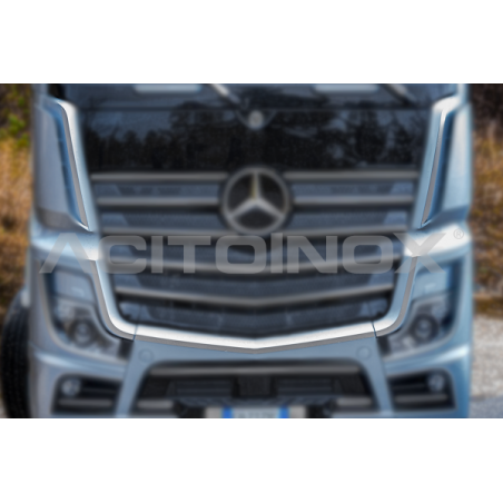 Habillages inox avant MERCEDES MP5 ACITOINOX
