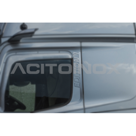 Ecriture inox montant de porte MERCEDES MP5 ACITOINOX