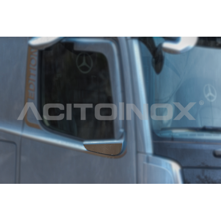Habillage inox fenêtre MERCEDES MP5 ACITOINOX