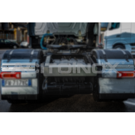 Habillage inox arrière d'aile MERCEDES MP5 ACITOINOX