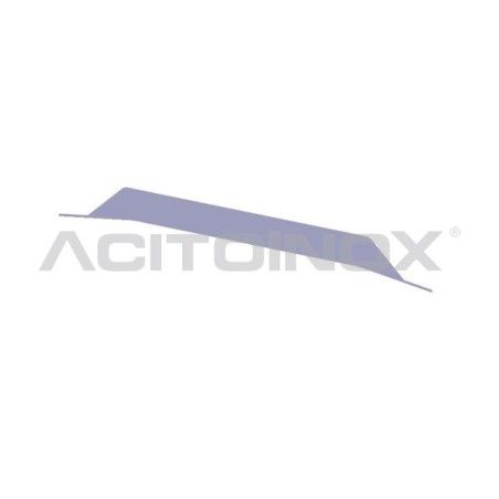 Habillage inox haut de grille pour RENAULT T ACITOINOX