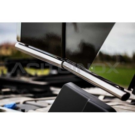 Barre de spoiler inox pour RENAULT