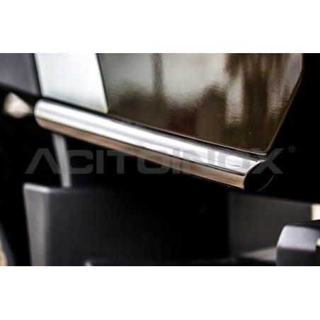 Barre inox de portière