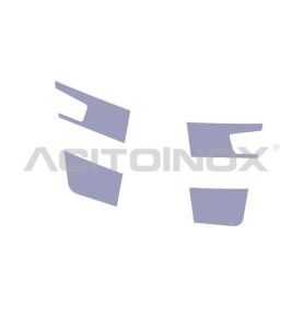 Habillages inox feux anti...