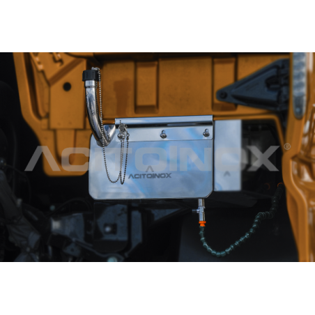 Réservoir d'eau inox avec flexible MAN TGX Euro 6 ACITOINOX