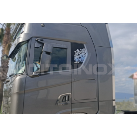 Habillage inox de fenêtre griffon SCANIA NG S/R ACITOINOX