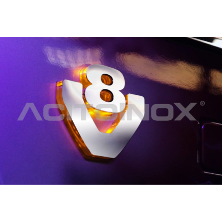 V8 rétro éclairé pour SCANIA NG S ACITOINOX