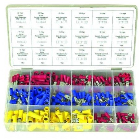 Assortiment de 280 cosses isolées
