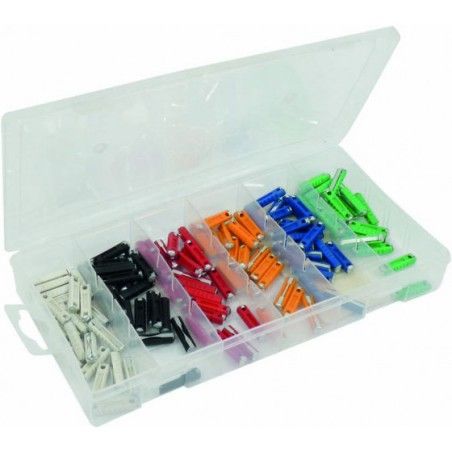 Assortiment de 120 fusibles steatites