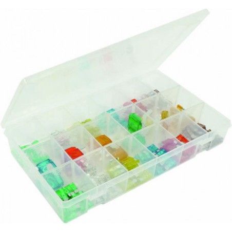 Assortiment de 166 fusibles enfichables