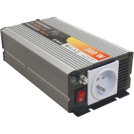 Convertisseur 12V DC/230V AC - 600W max pure sinusoïde