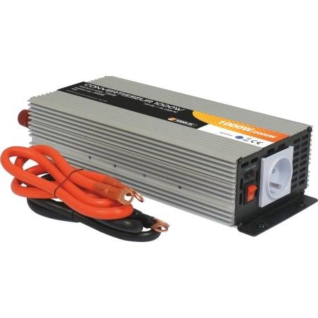 Convertisseur 12V DC/230V AC 2000W max pure sinusoïde
