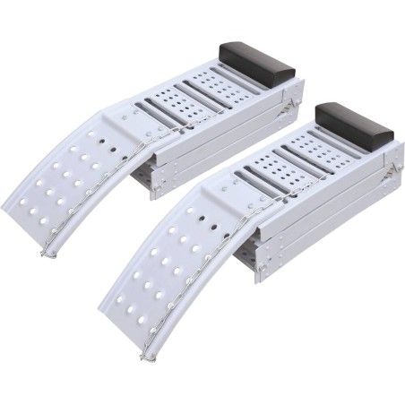 Jeu de 2 rampes acier pliables