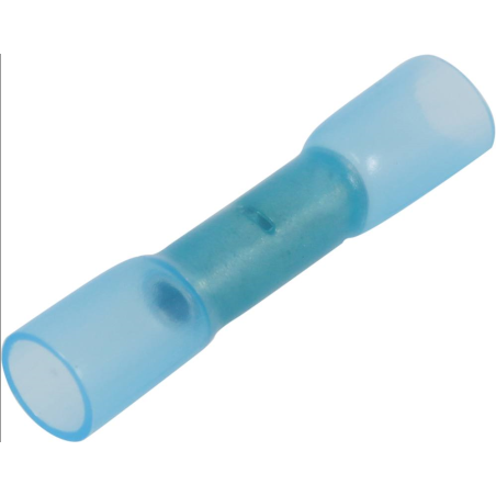 Cosses jonction bout à bout isolées thermorétractables à servir - bleu