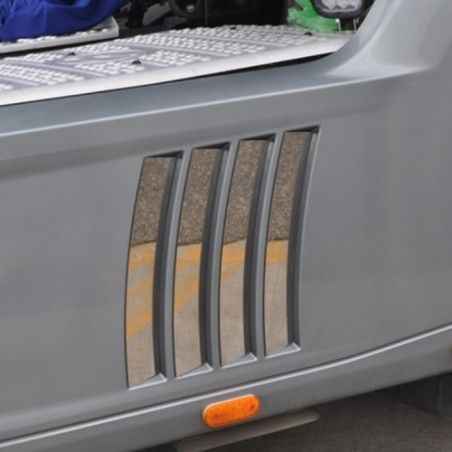 Habillages inox de carénage pour MERCEDES MP4/MP5