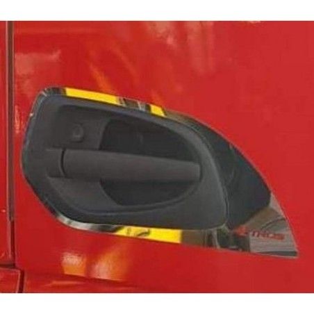 Contour de poignée inox avec écriture MERCEDES MP4/MP5