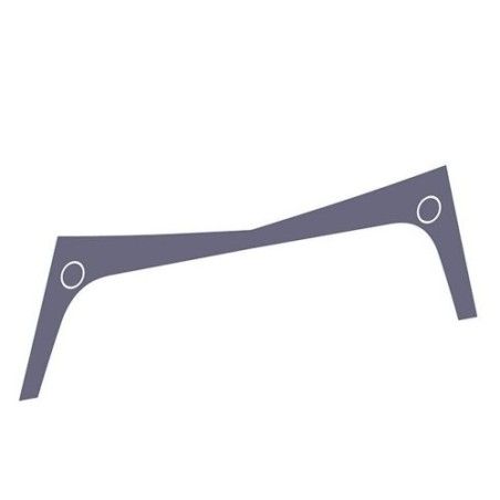 Habillage inox bas de calandre pour MERCEDES MP4/MP5