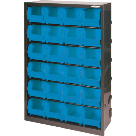 Armoire métallique avec boîtes à bec