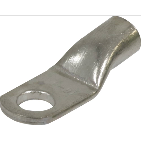 Cosses à œil à souder et à sertir non isolées - section du câble : 25mm²