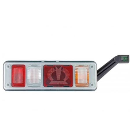 feu arrière gauche/droit hybride HELLA avec logo KRONE avec feu d'encombrement LED