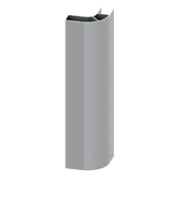 Embout aluminium double...